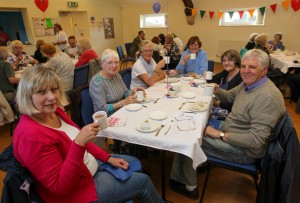 Rick Matthews Oddfelloes Hall, Saltney Pam Edmunds, Ann Lawson, Judith Roberts, Liz Ollman, Val Jones and Paul Edunds